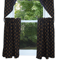 Pineapple Town - Black Swag SW660011 - The Fox Decor