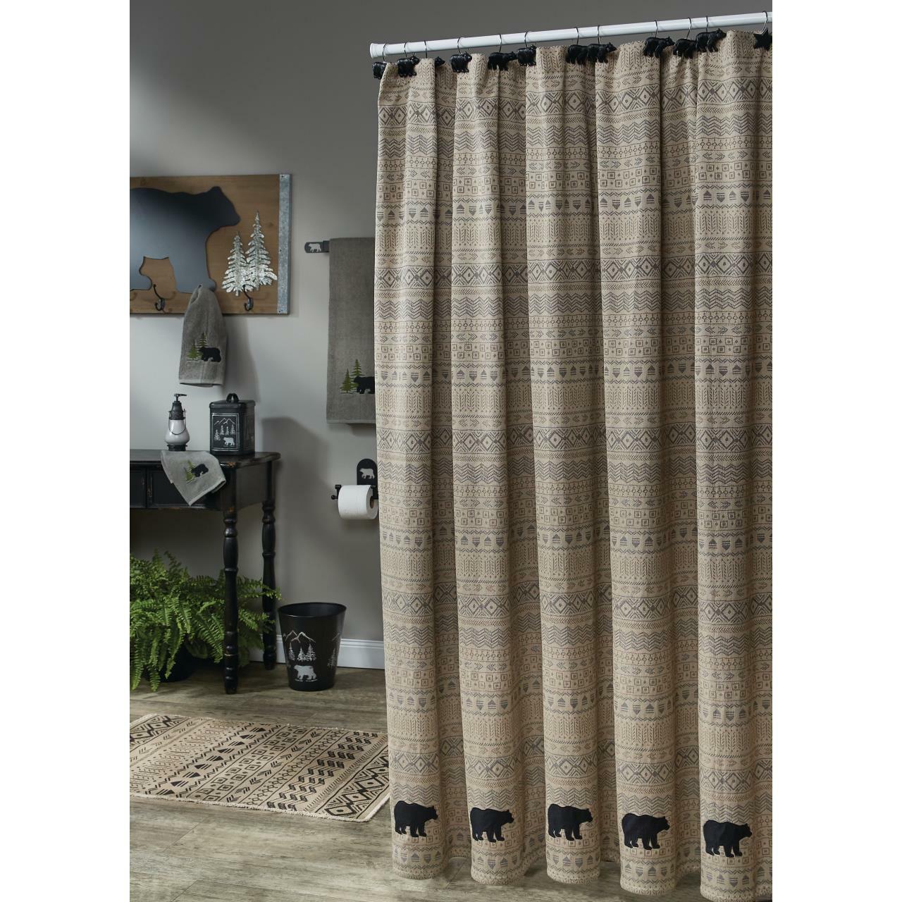 Signal Mountain Shower Curtain 72