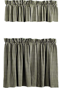 Black Nutmeg Heritage House Check Black 24