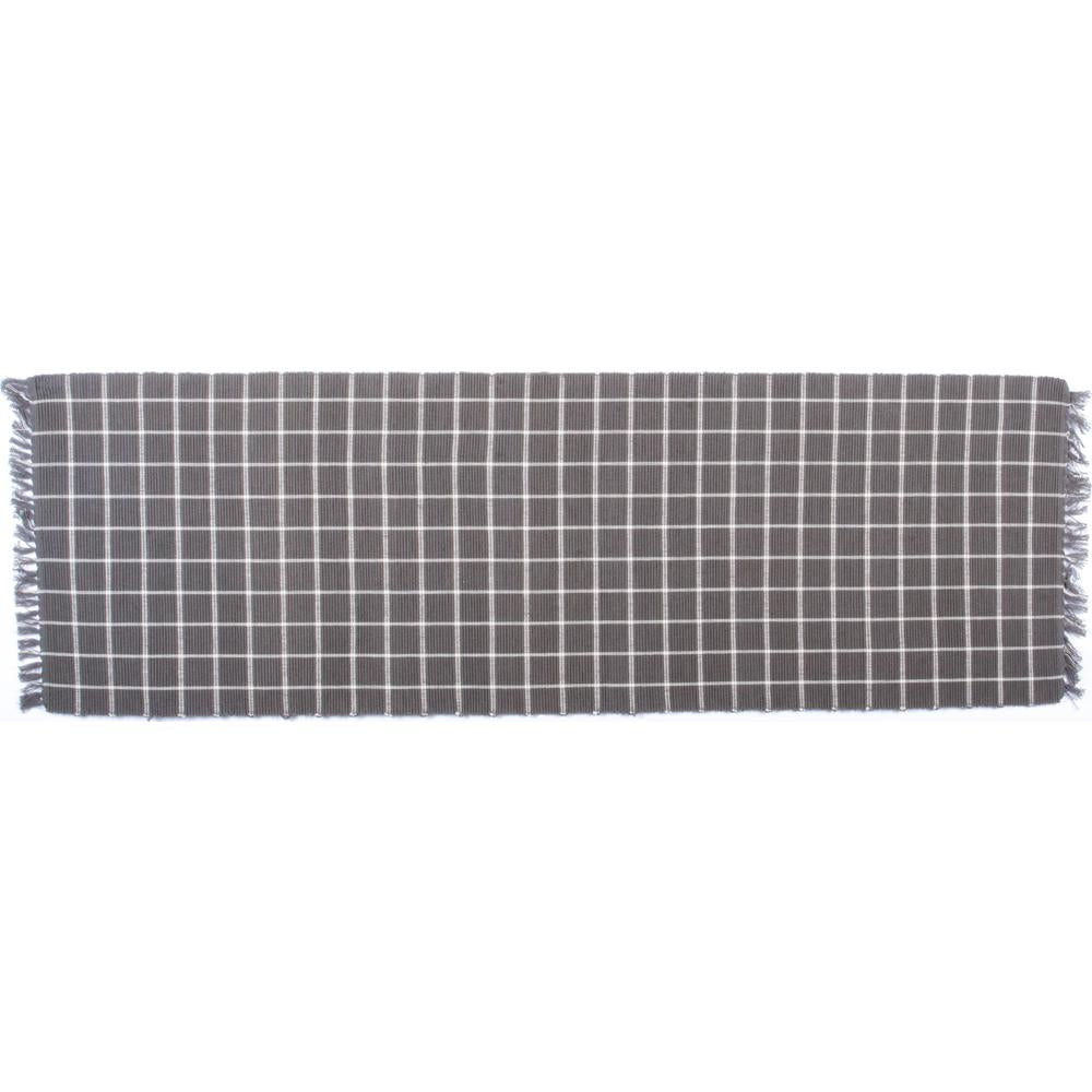 Summerville 45" Table Runner Osenburg Pewter T4168065 - The Fox Decor