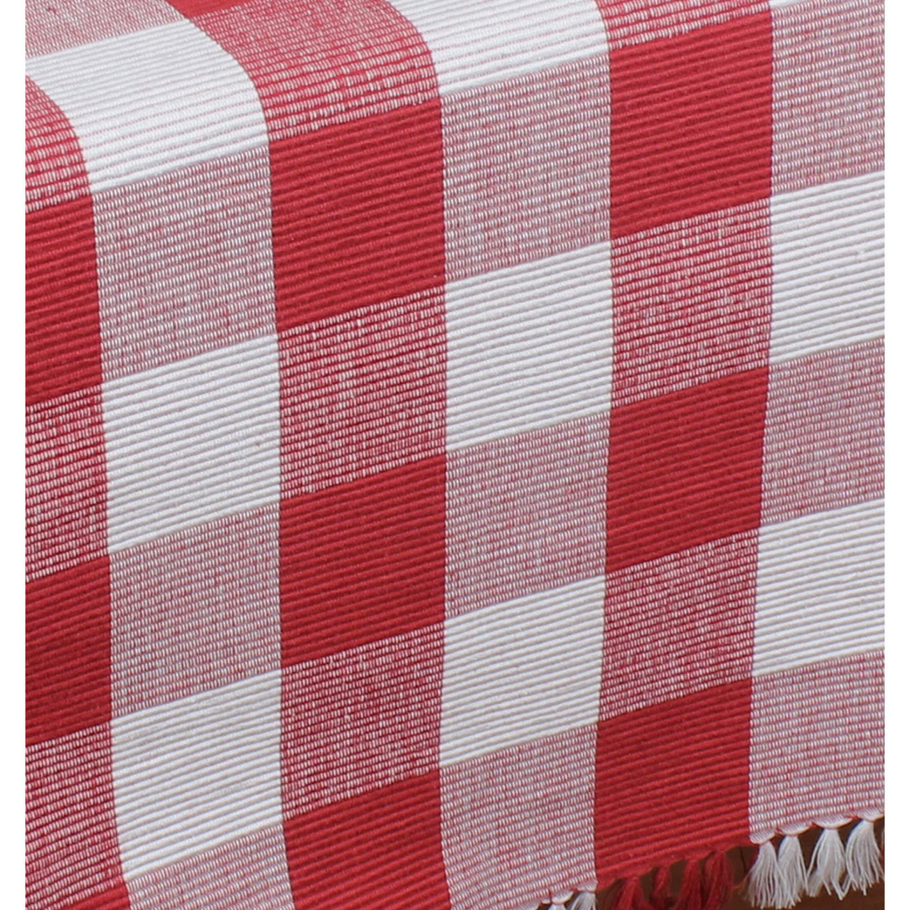 Buffalo Check Crimson Red Table Runner 14x45 T4510019 - The Fox Decor