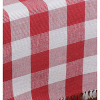 Buffalo Check Crimson Red Table Runner 14x45 T4510019 - The Fox Decor
