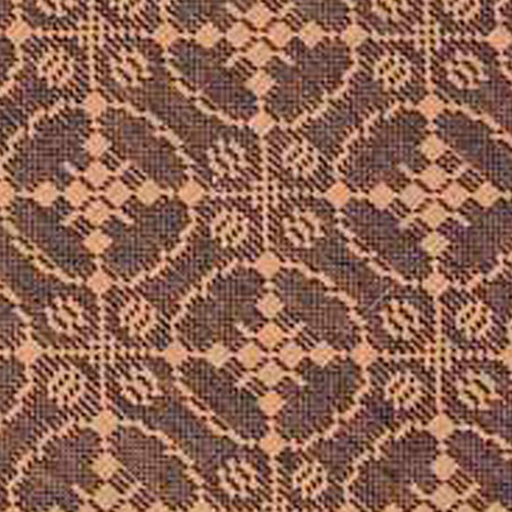 Black Tan Marshfield Jacquard Table Runner TR106011 - The Fox Decor