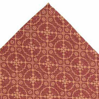 Barn Red Tan Marshfield Jacquard Table Runner TR106017 - The Fox Decor