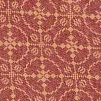 Barn Red Tan Marshfield Jacquard Table Runner TR106017 - The Fox Decor