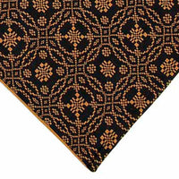 Black Mustard Loverã¦™??S Knot Jacquard Table Runner TR130011 - The Fox Decor