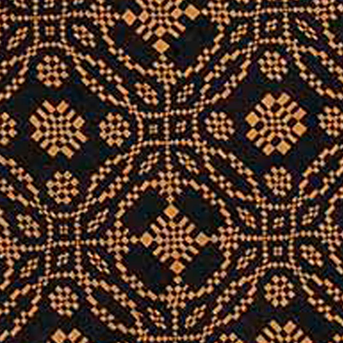Black Mustard Loverã¦™??S Knot Jacquard Table Runner TR130011 - The Fox Decor