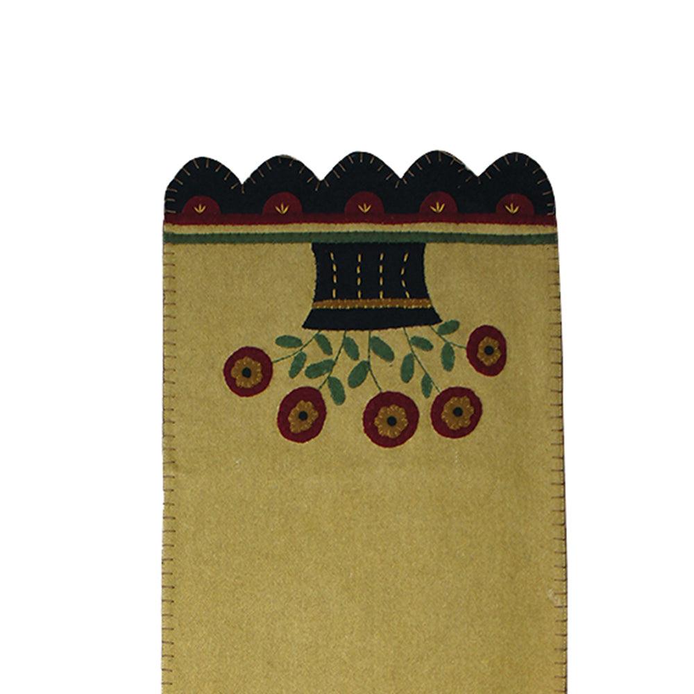 Folk Flower Basket Table Runner TR750003 - The Fox Decor