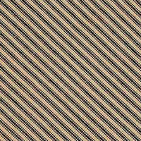 Black Nutmeg York Ticking Table Runner TR880011 - The Fox Decor