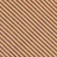 Barn Red Nutmeg York Ticking Table Runner TR880017 - The Fox Decor