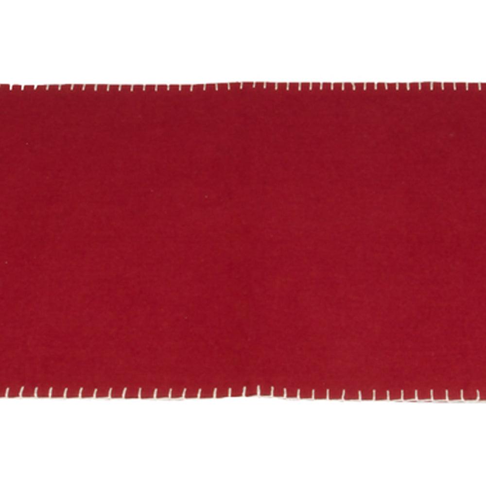 Snowflake Barn Red Table Runner TRRE0073 - The Fox Decor