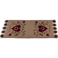 Nutmeg Heartfelt Blessings Table Runner TRSL0041 - The Fox Decor