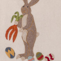Cream Bunny And Eggs Table Runner TRWT0070 - The Fox Decor