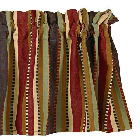 Timber Ridge Country Lodge & Southwestern Window Valance Park designs - The Fox Decor