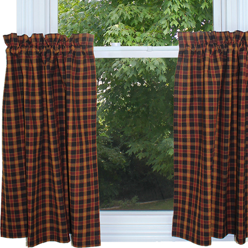 Homestead - Black Valance VL330011 - The Fox Decor