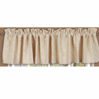 Cream Candlewicking Cream Valance Lined VL430005 - The Fox Decor