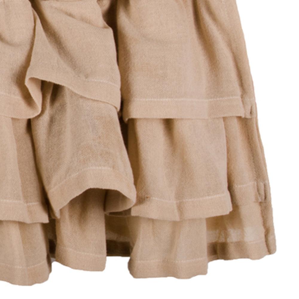 Cream Heirloom Cream Ruffled Valance Unlined VR010005 - The Fox Decor