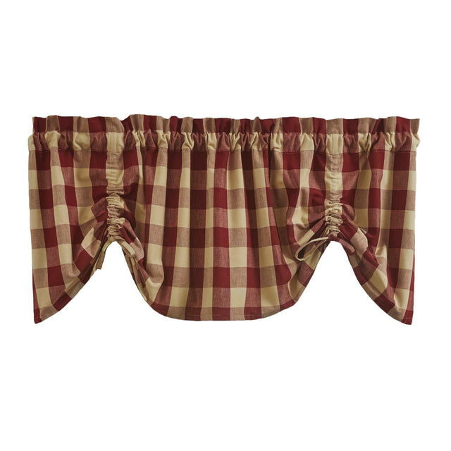 Wicklow Check Valance - Farmhouse Garnet Park designs - The Fox Decor