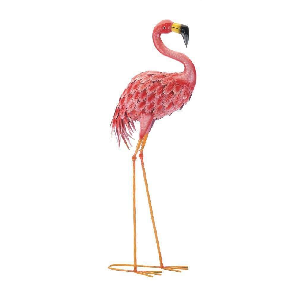 Bright Standing Flamingo - The Fox Decor