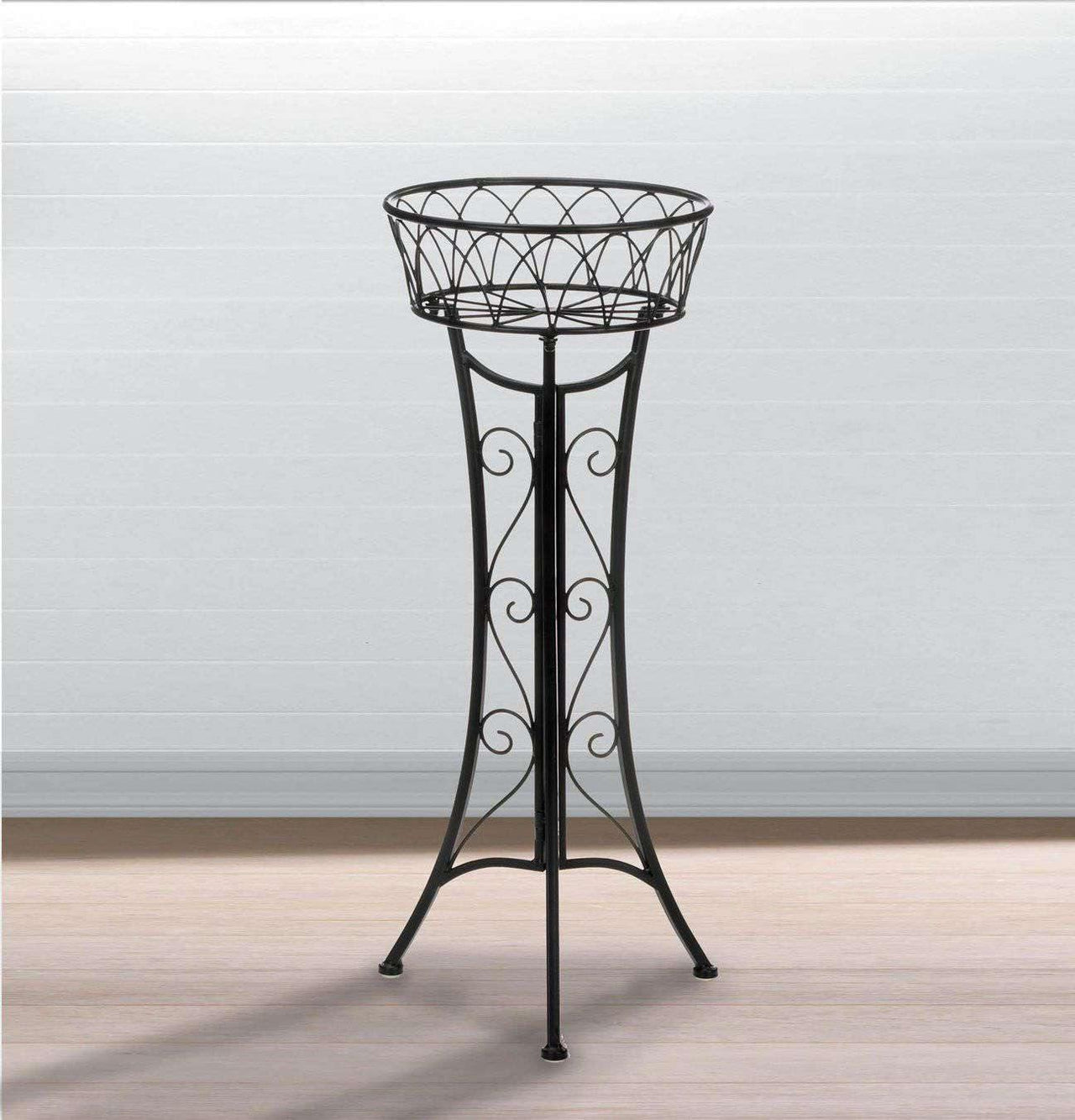 Curlicue Single Plant Stand - The Fox Decor