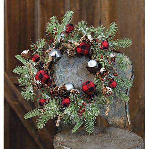 Country Christmas Wreath