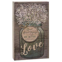 Thumbnail for Good Things in Life Box Sign Valentine decore CWI+ 