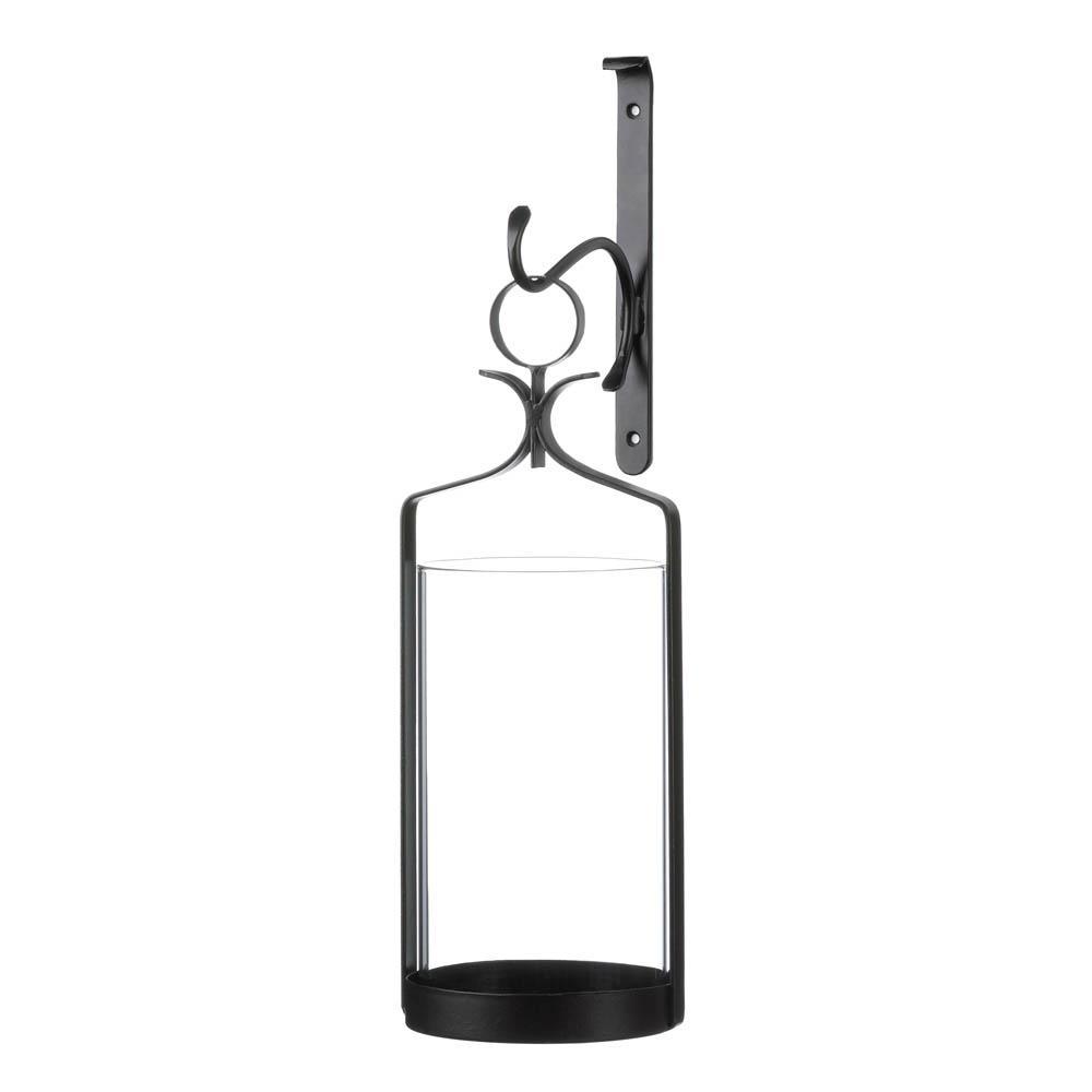 Hanging Hurricane Glass Wall Sconce - The Fox Decor