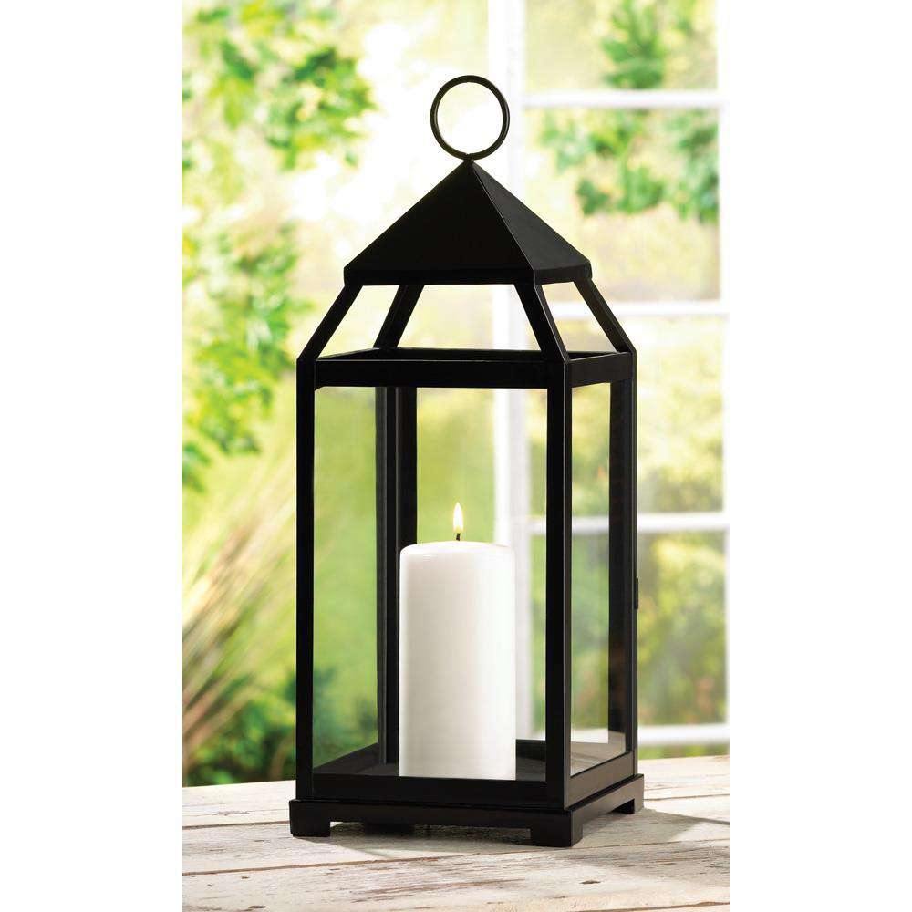 Large Contemporary Candle Lantern - The Fox Decor