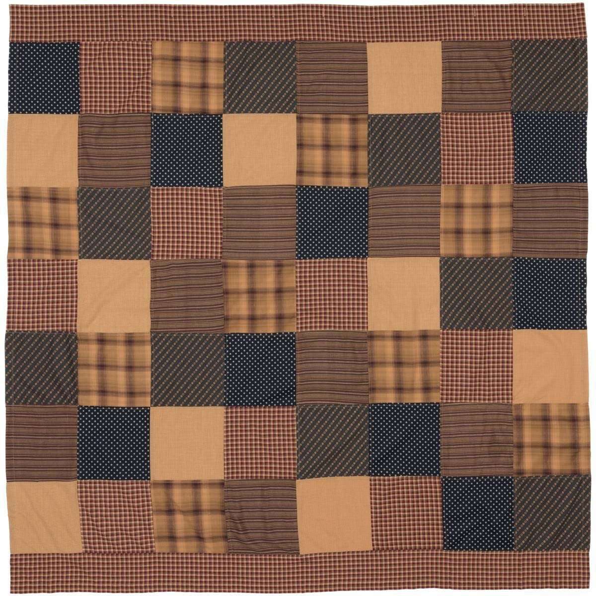 Patriotic Patch Shower Curtain 72