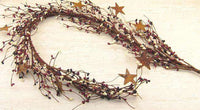 Thumbnail for Pip Berry Garland With Stars, Country Mix, 40