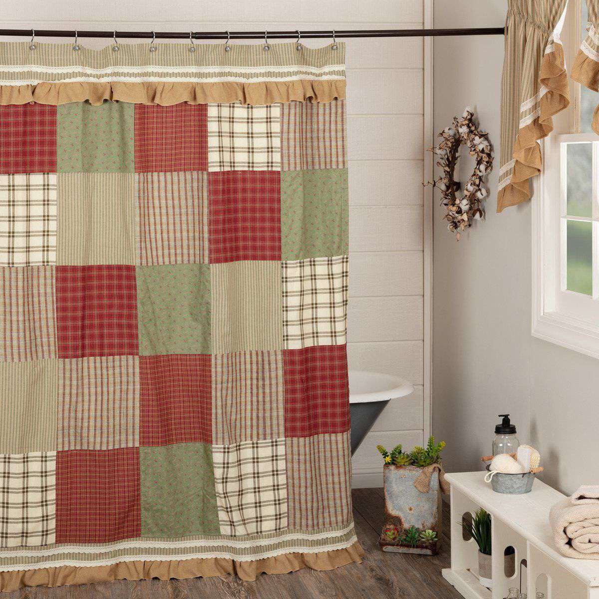 Prairie Winds Shower Curtain 72