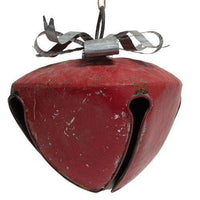 Thumbnail for Rustic Red Metal Bell - The Fox Decor