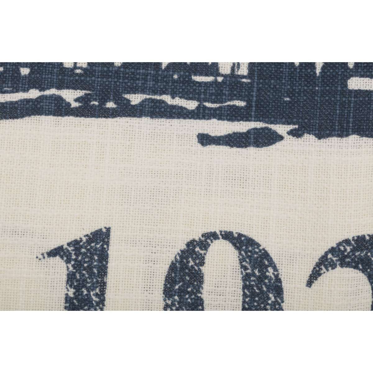 Sawyer Mill Blue Barn Shower Curtain 72