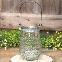 Starburst Cut Glass Lantern - The Fox Decor
