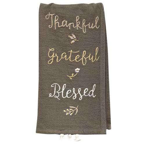 Thankful Dish Towel - The Fox Decor